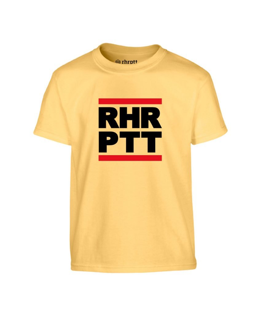 rhrptt kinder t-shirt vorne rundmc rhrptt yellow-haze 1