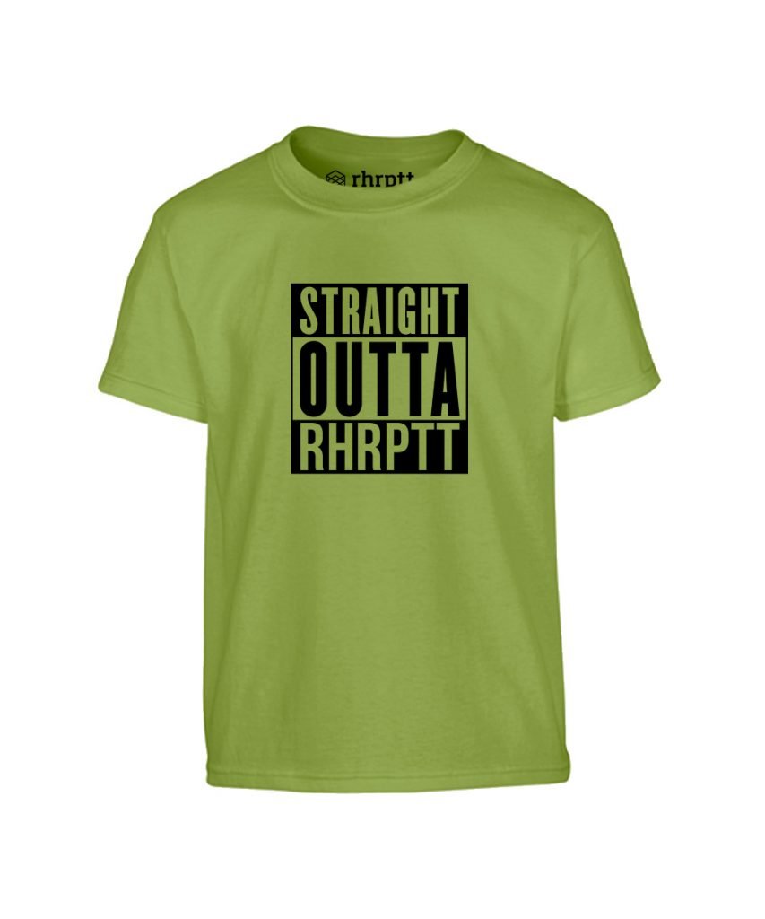 rhrptt kinder t-shirt vorne straight outta rhrptt kiwi