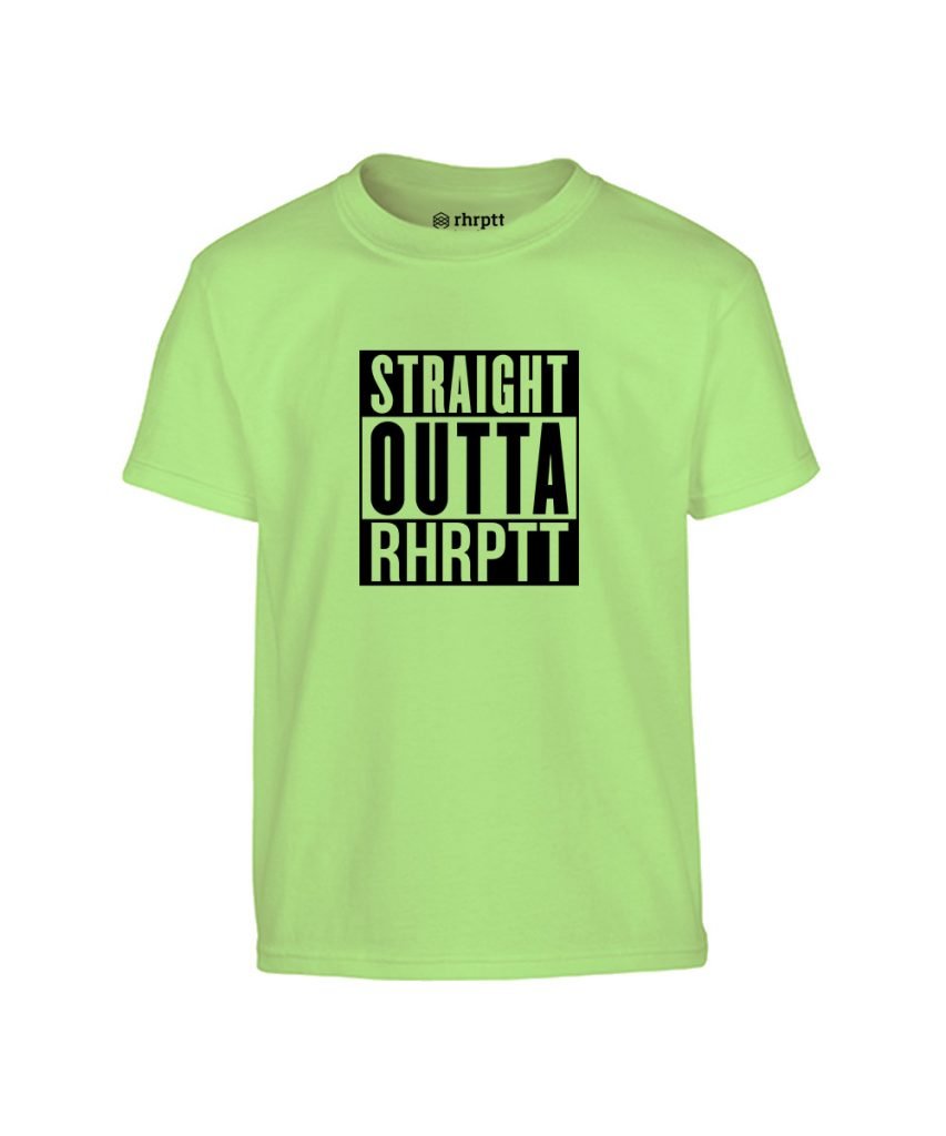 rhrptt kinder t-shirt vorne straight outta rhrptt mint