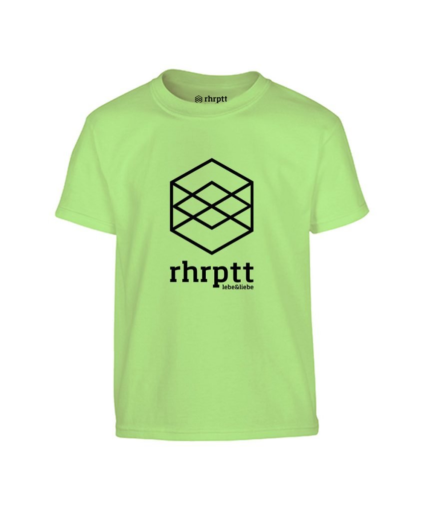 rhrptt kinder tshirt vorne lebe und liebe rhrptt mint