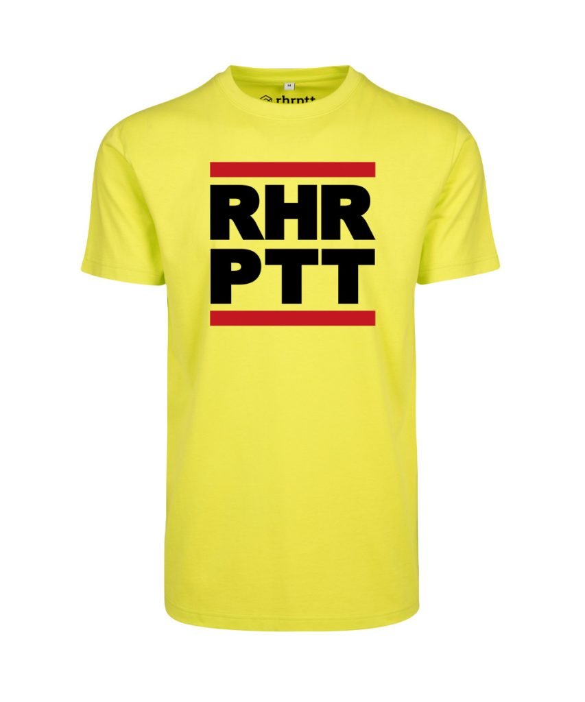 rhrptt t-shirt frozen yellow rundmc gross vorne