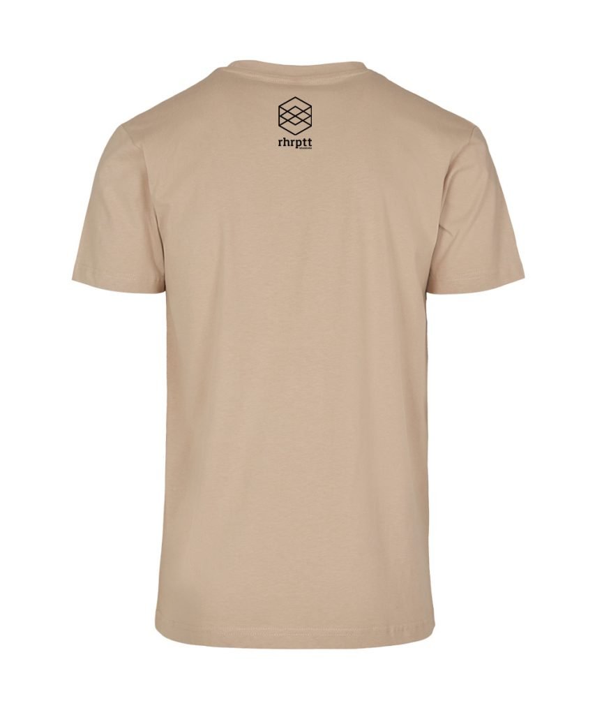 rhrptt t-shirt son of rhrptt sand brandlogo hinten