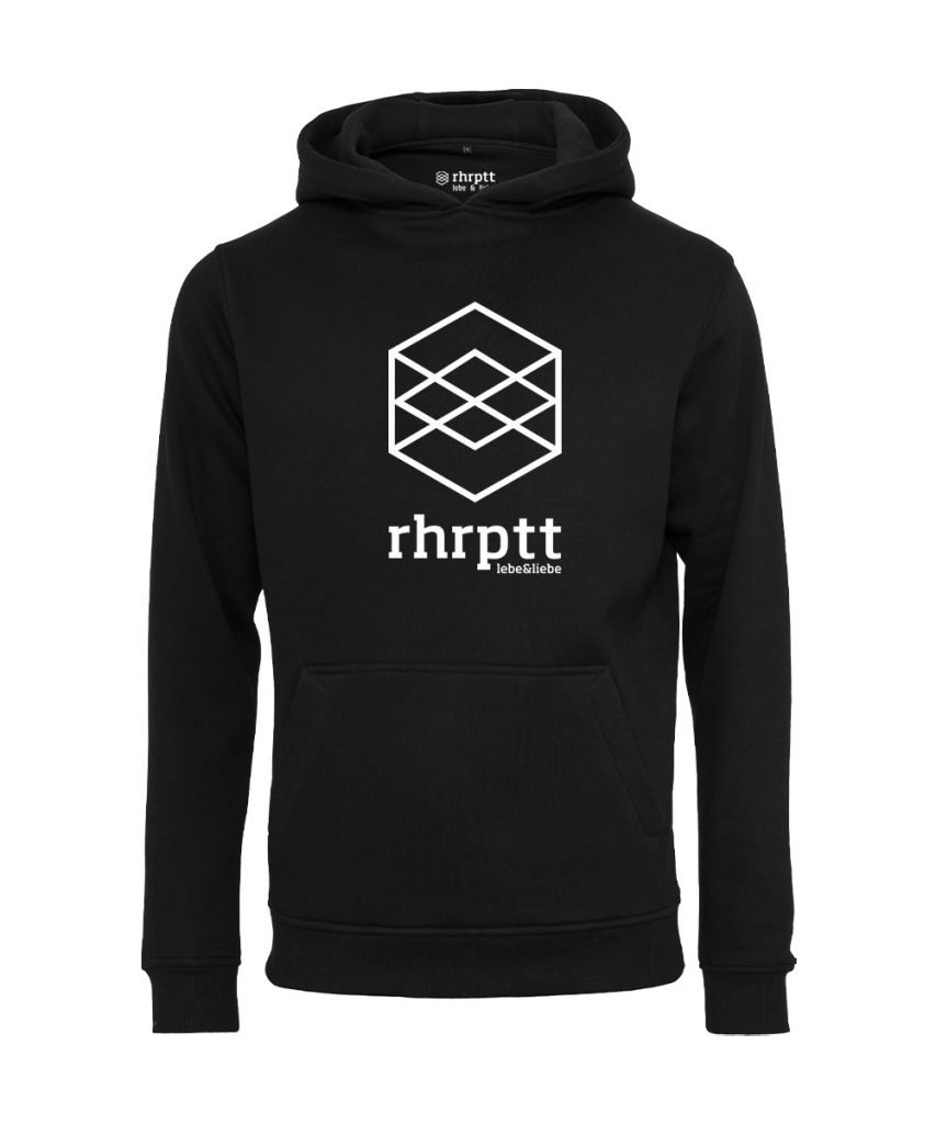 rhrptt hoodie lebe liebe rhrptt gross schwarz black