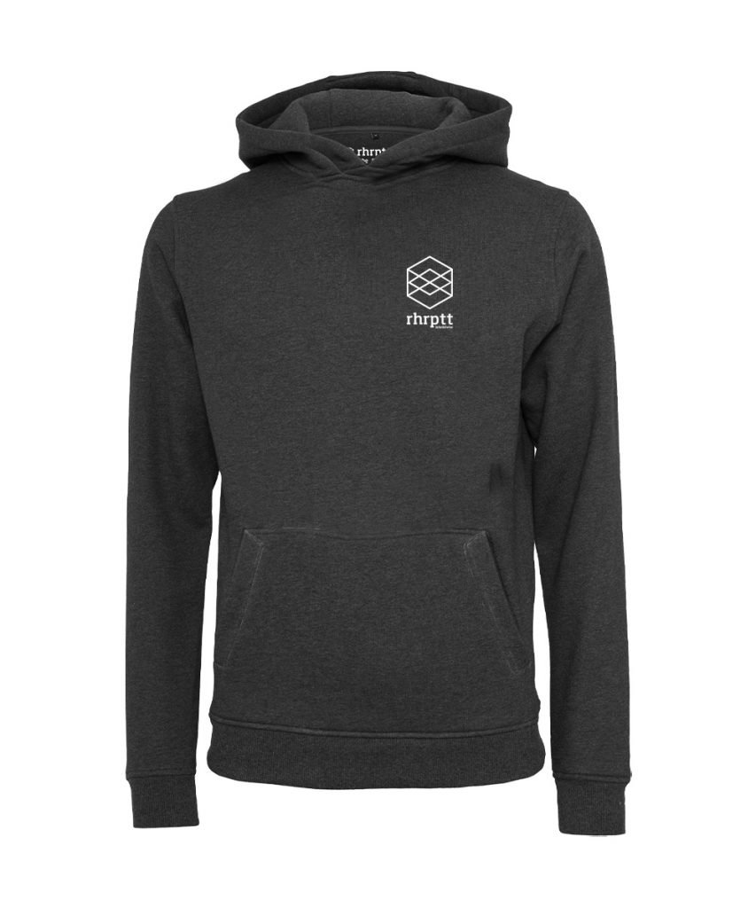 rhrptt hoodie lebe liebe rhrptt klein charcoal holzkohle