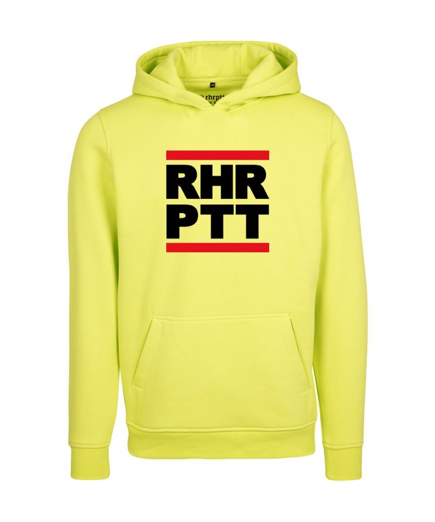 rhrptt hoodie runddmc gross frozen yellow gelb