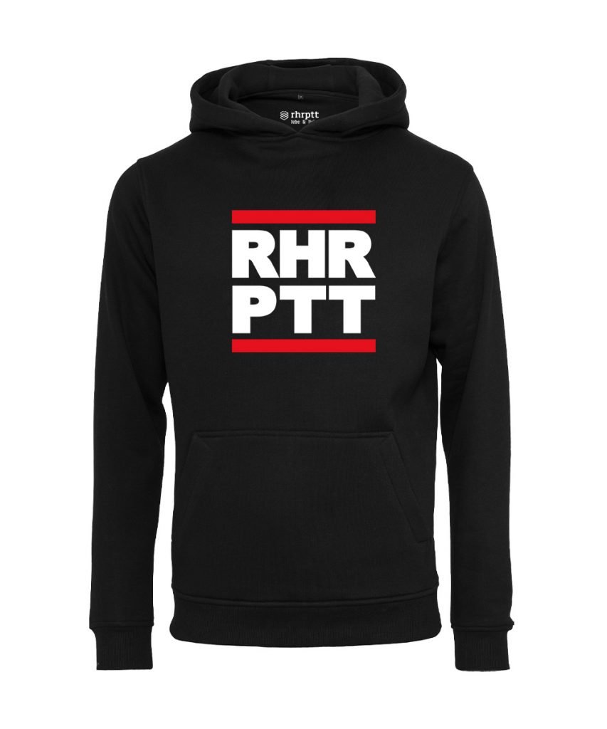 rhrptt hoodie runddmc gross schwarz black