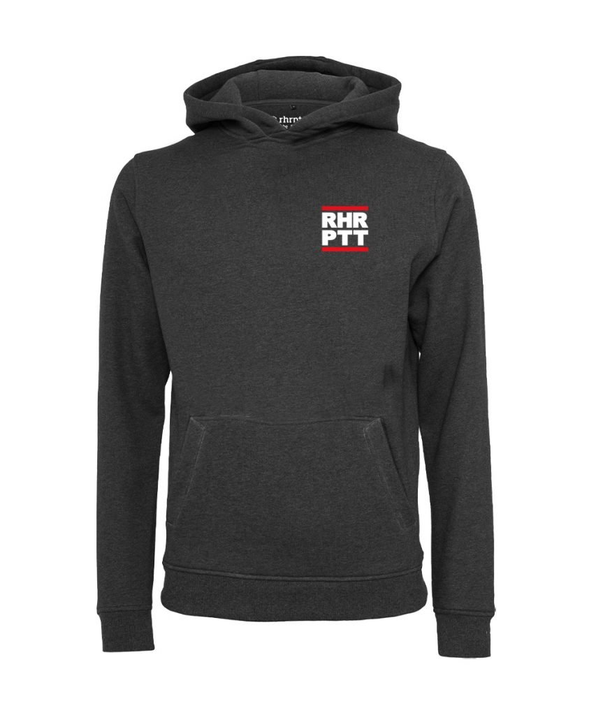 rhrptt hoodie runddmc klein charcoal holzkohle 1