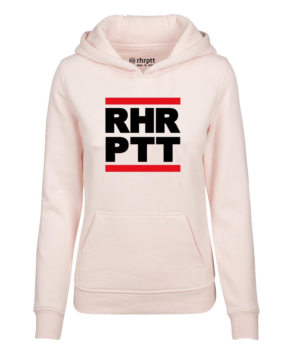 ruhrpott hoodie kapuzenpullover damen frauen pink 1