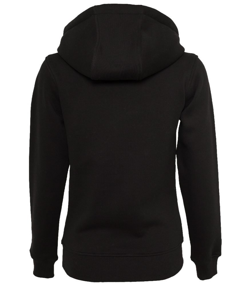 ruhrpott hoodie kapuzenpullover damen frauen schwarz brandlogo