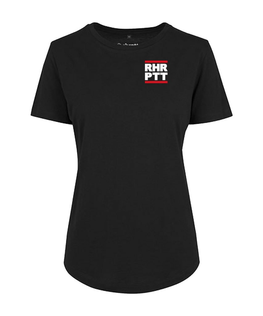 rhrptt klein ladies fit tee damen schwarz