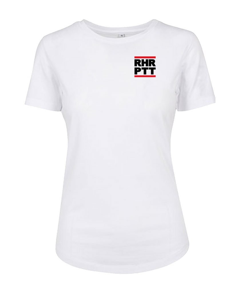 rhrptt klein ladies fit tee damen weiss