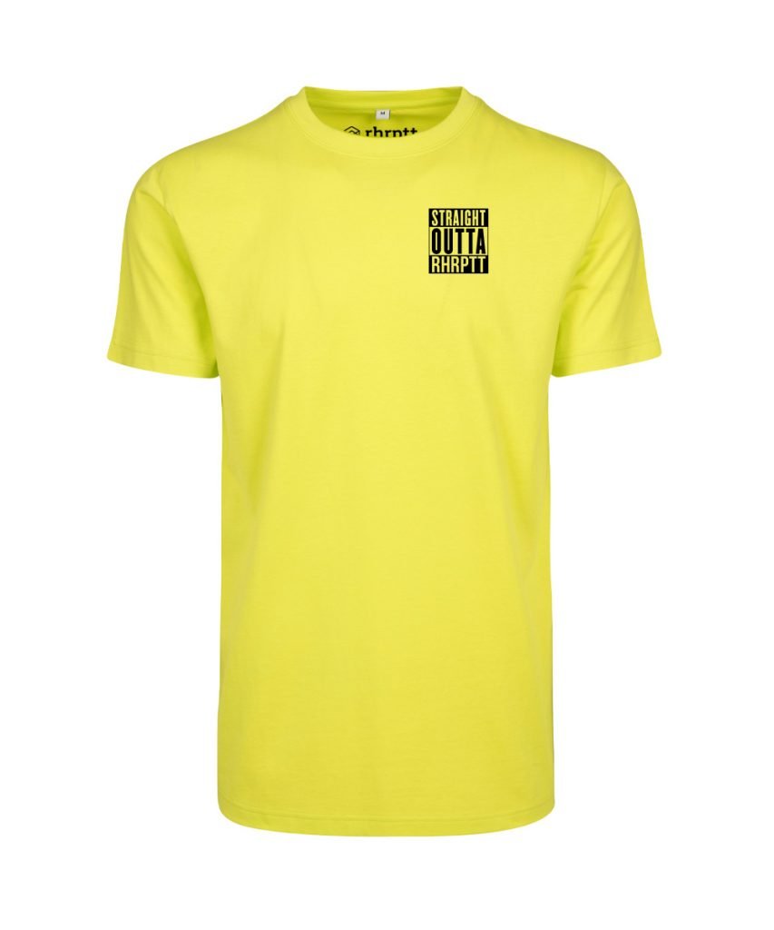 straight outta ruhrpott klein herren frozen yellow gelb