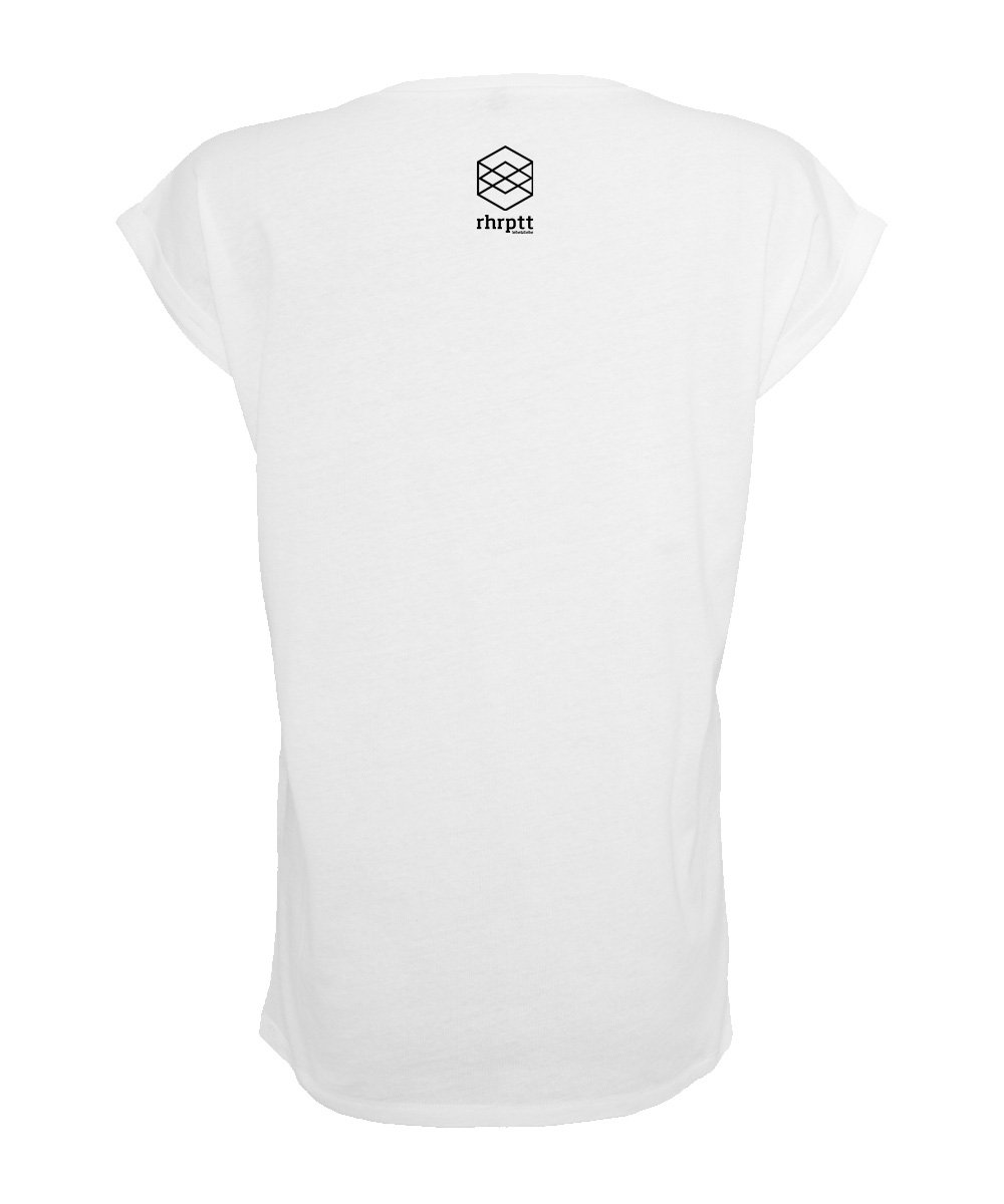 ruhrpott t-shirt tshirt damen frauen weiss brandlogo 1