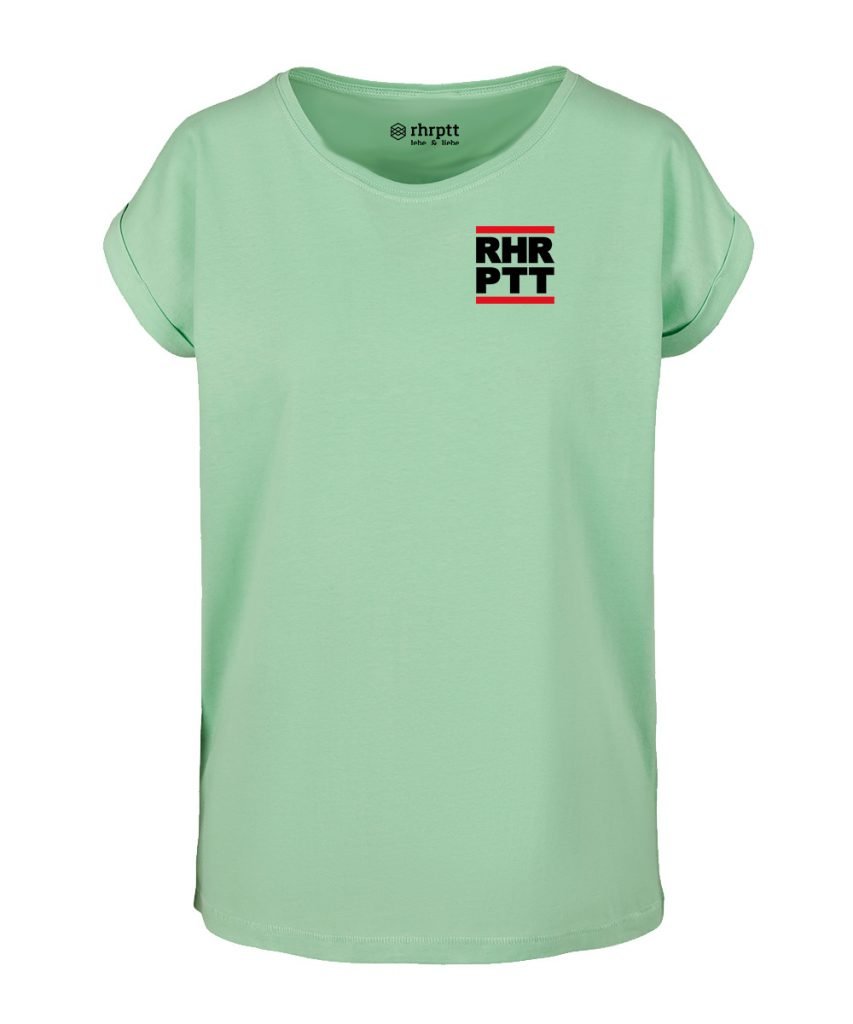 rhrptt t-shirt verkürzte ärmel klein mint hellgrün frauen damen