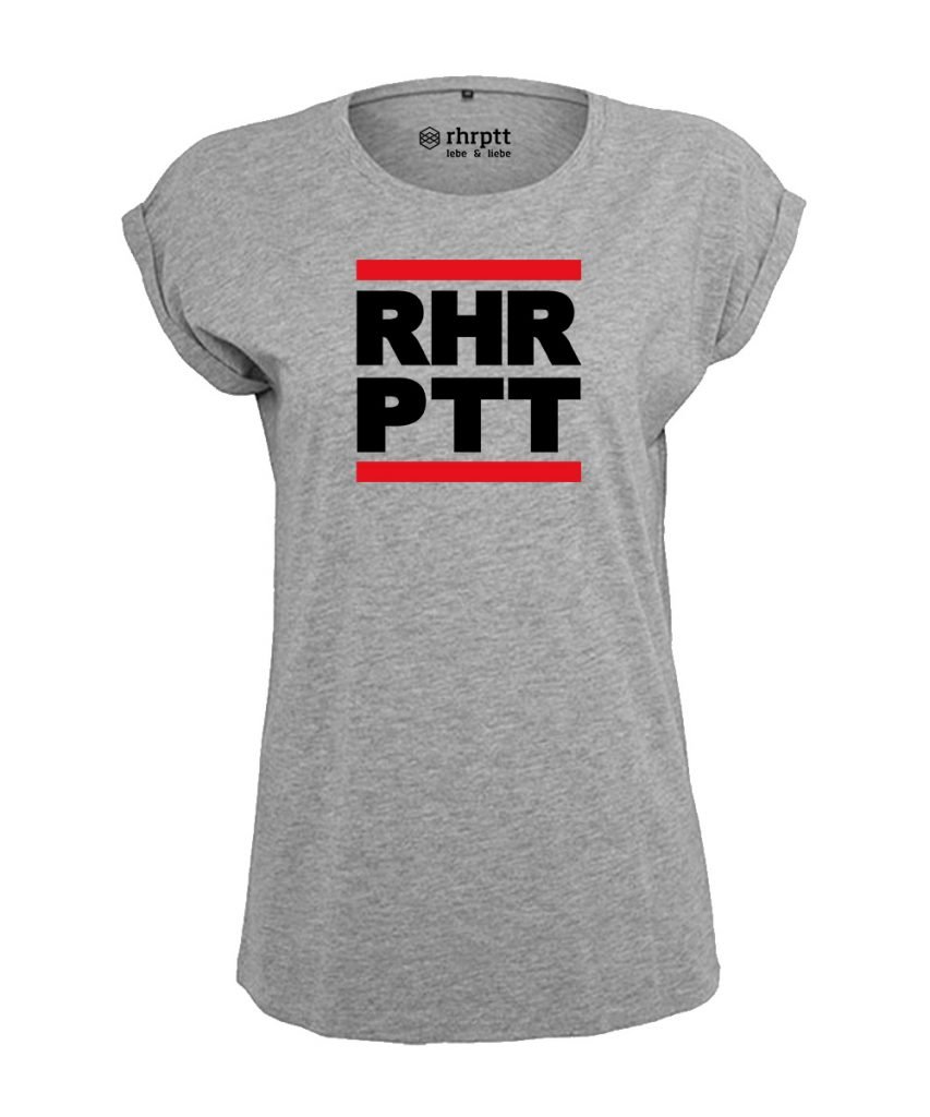 rhrptt tshirt vorne rundmc heather grey damen